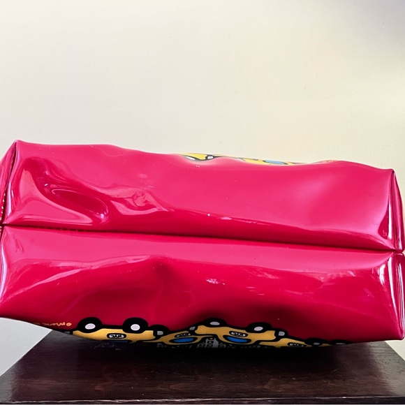 Rare Marc Tetro Red New York Tote - Picture 5 of 8